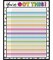 Carson Dellosa Kind Vibes Incentive Chart—Motivational Progress Tracker, Colorful Grid for Tracking Student Behavior, Responsibility Chart for Kids (17" x 22")